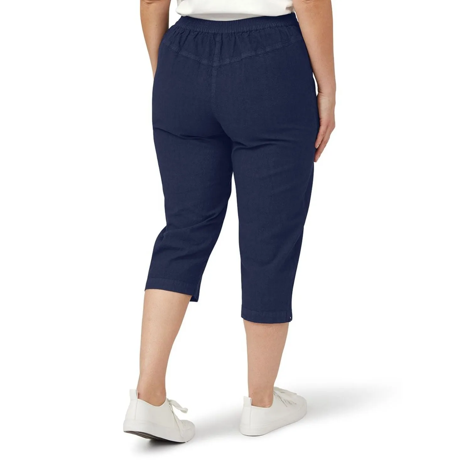 TIGI 10/12 Denim Wash Crop Trouser