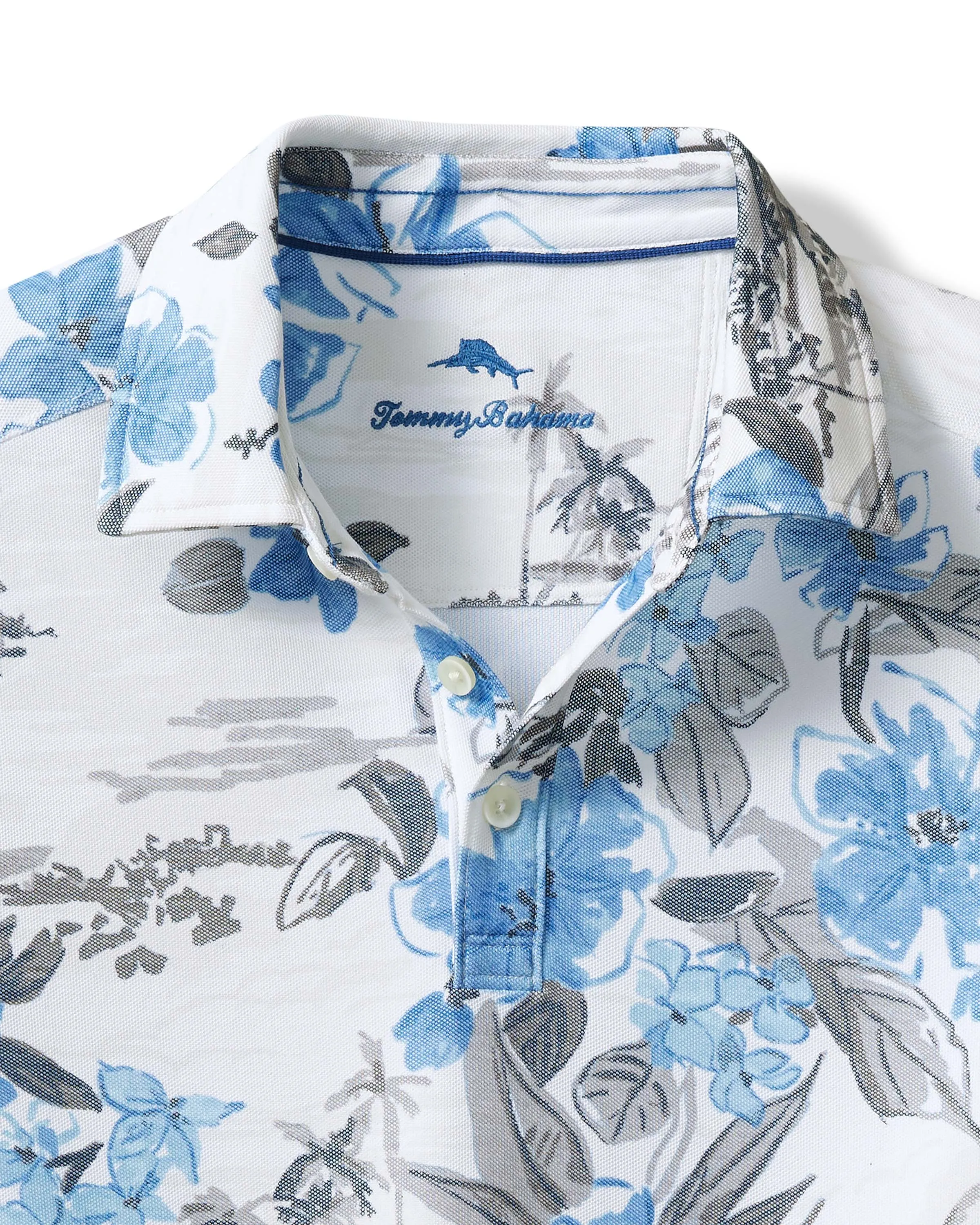 Tommy Bahama  Waikiki Waves IslandZone® Polo  | Infinity Pool