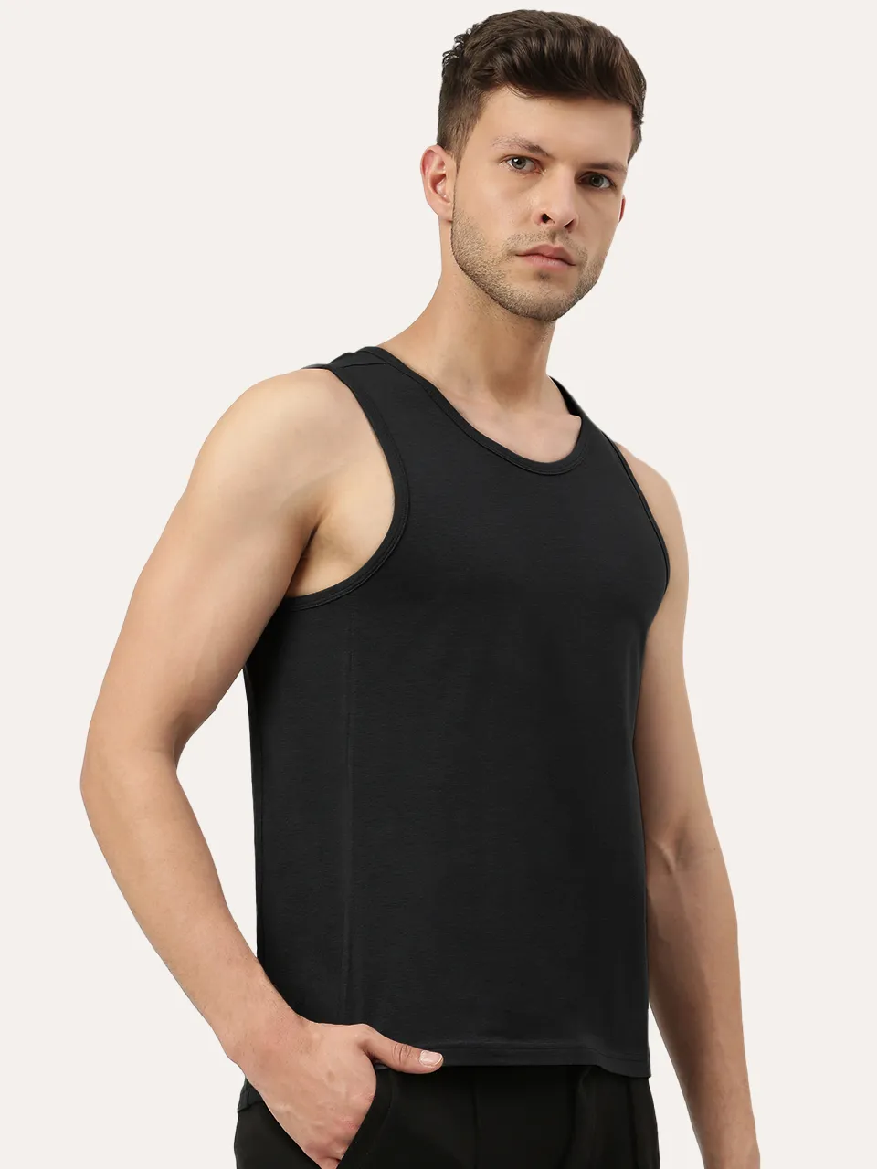 Twin Skin Organic Bamboo Vest - Active Fit (Pack Of 1)