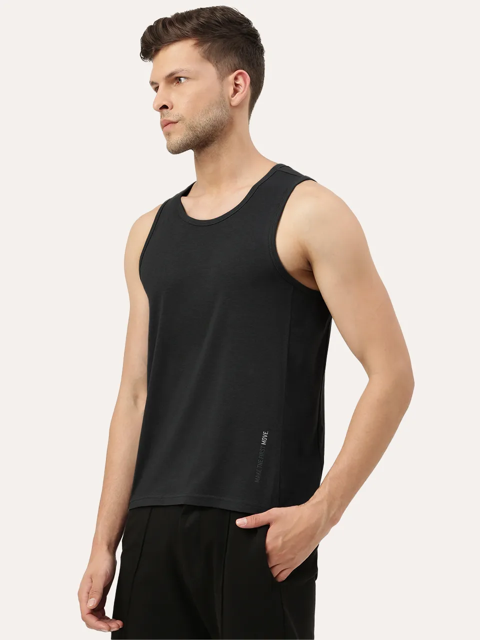 Twin Skin Organic Bamboo Vest - Active Fit (Pack Of 1)