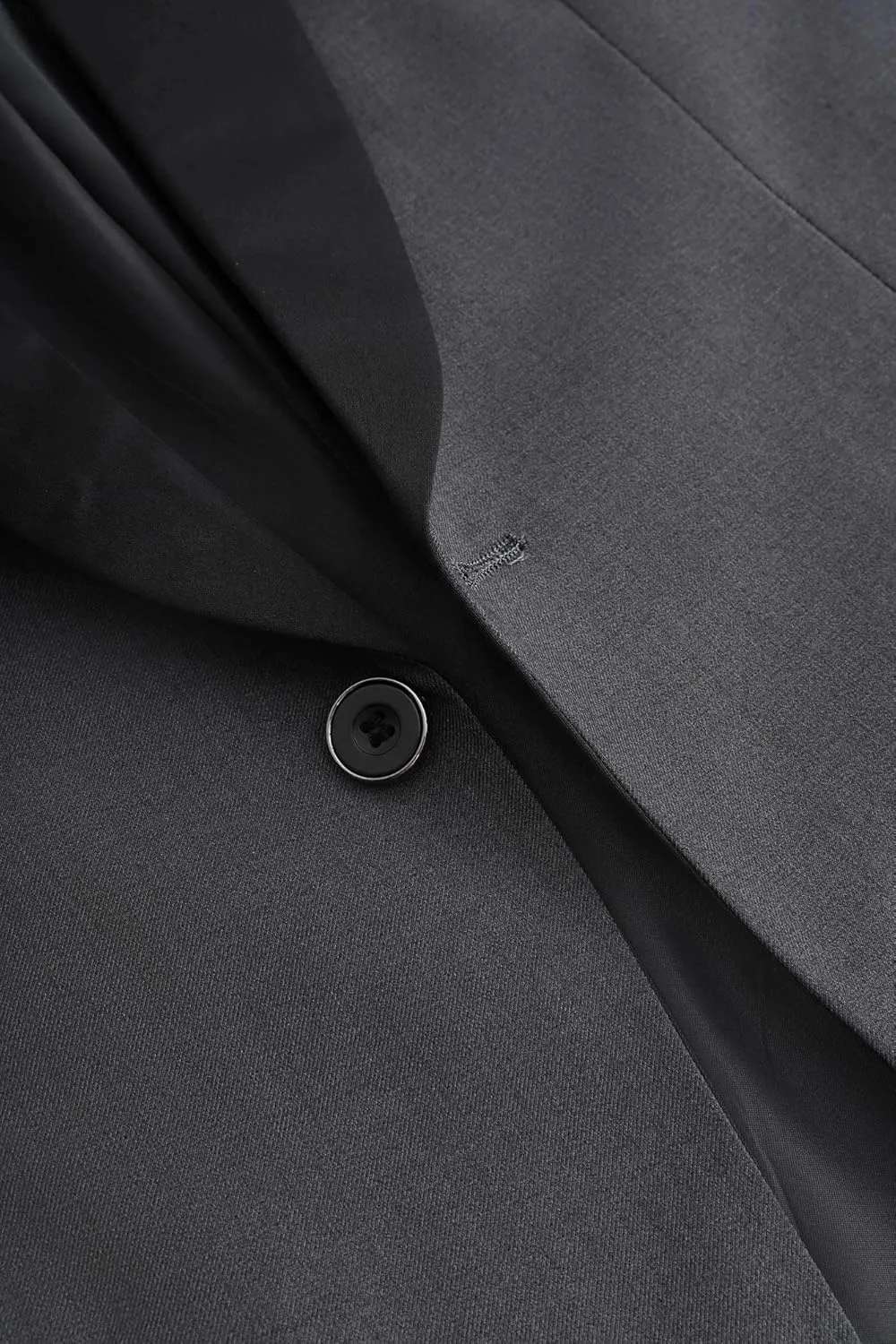 VENNYNG Men's Slim Fit Suit 2 Piece Wedding Prom Party Suit for Men Slim Dress Blazers Jacket Suit Coat Pants Trousers