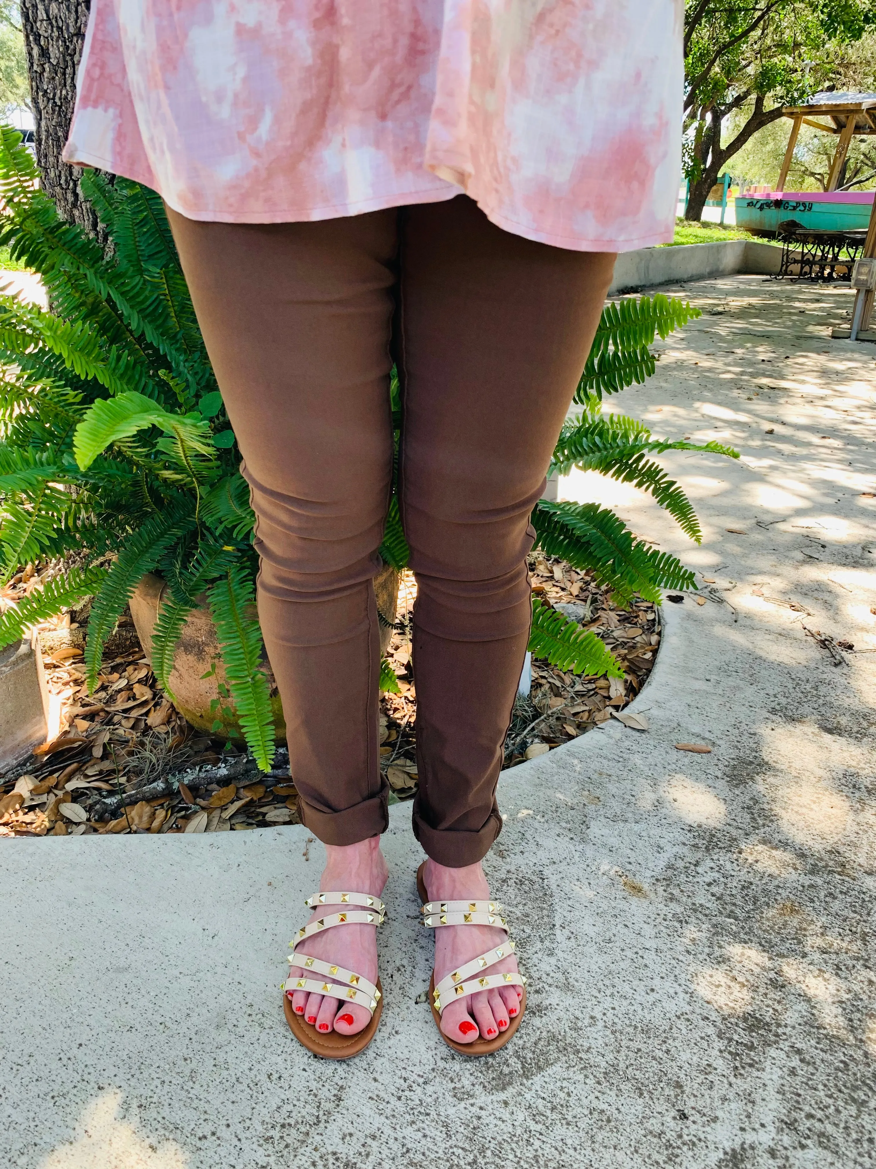 Walnut Skinny Jean