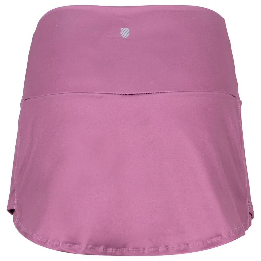 Women's 13 Inch Straight Tennis Skirt Plum