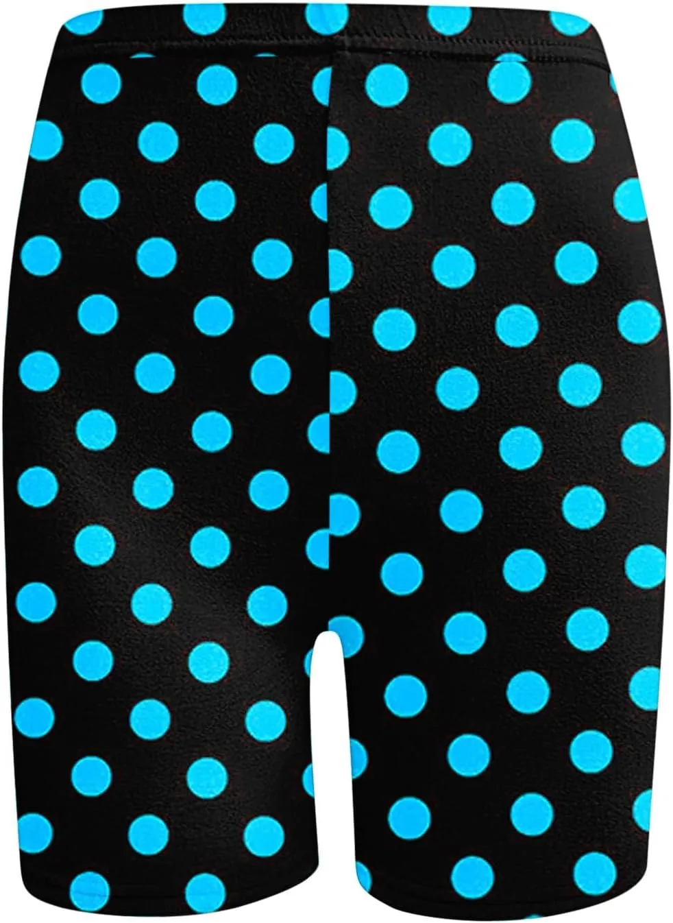 Women's Beach Shorts Casual Summer Polka Dot Print Leggings High Waist Stretchy Everyday Wear Comfortable Pants 2025
