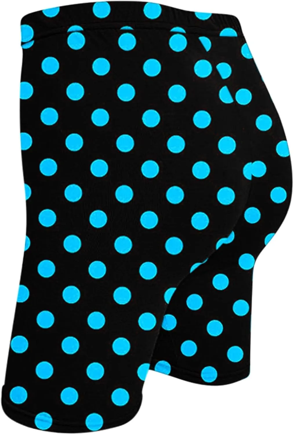 Women's Beach Shorts Casual Summer Polka Dot Print Leggings High Waist Stretchy Everyday Wear Comfortable Pants 2025