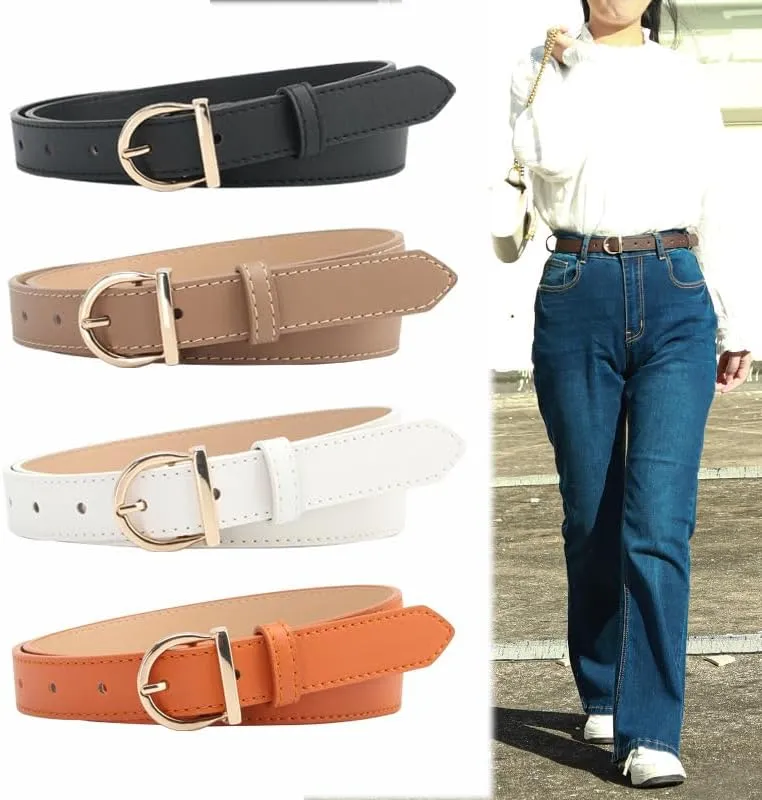 Women's Leather Belt, Fanny Pack with Removable Belt Fashion Waist Pouch Belt Bags, Fashion PU Leather Waist Pack Pouch Small Purse for Party, Travel, Hiking (black)