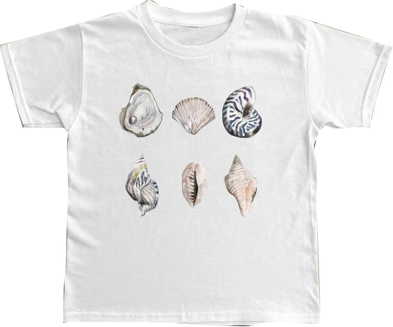 Y2k Cute Star Bow Graphic Print Baby Tees Shirt Women Short Sleeve Fruit Cherry Aesthetic Teens Girl Crop Tops