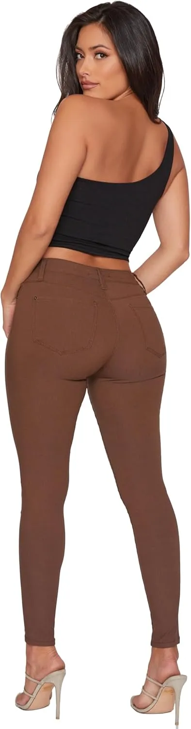 YMI Women's Hyperstretch Midrise Skinny