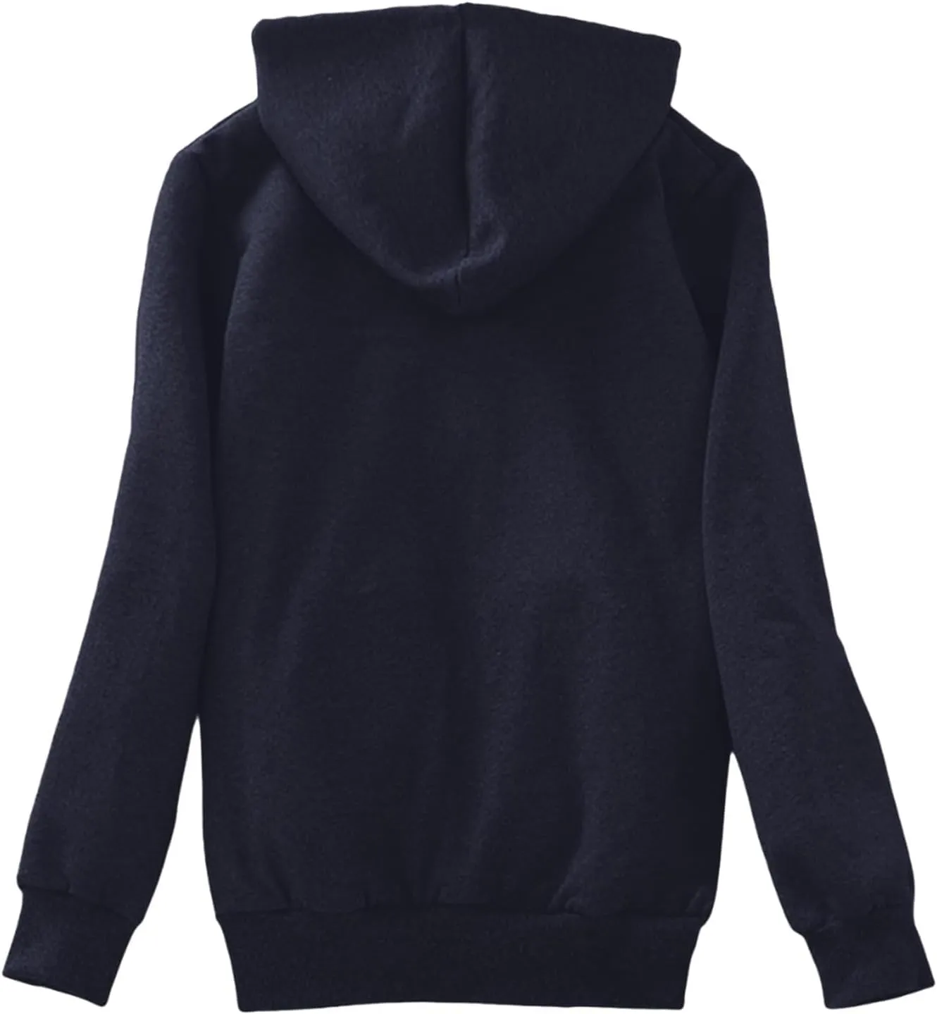ZOCANIA Women's Hoodie Sherpa Lined Fleece Thermal Jacket Oversized Pullover Long Sleeve Zip Up with Pocket Winter Coats