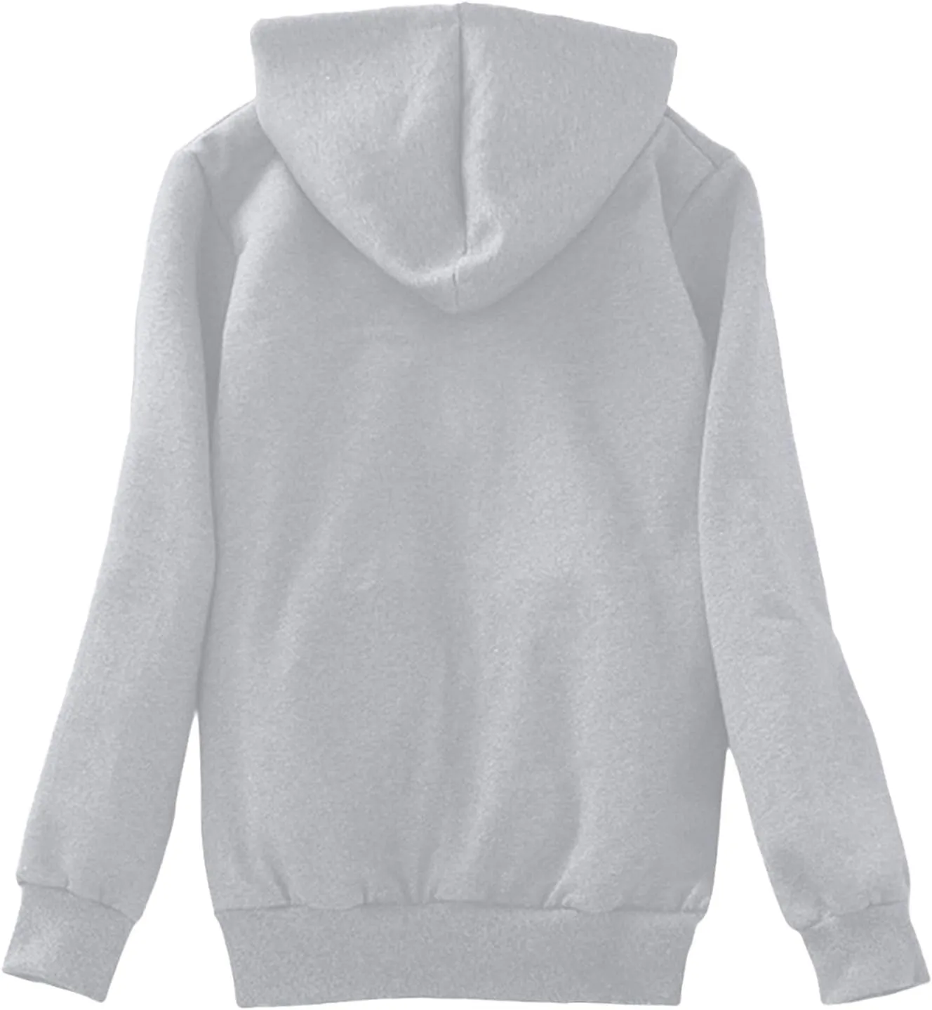 ZOCANIA Women's Hoodie Sherpa Lined Fleece Thermal Jacket Oversized Pullover Long Sleeve Zip Up with Pocket Winter Coats